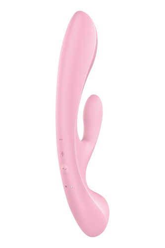 Satisfyer Triple Oh Pink - Вибратор-кролик (розовый)
