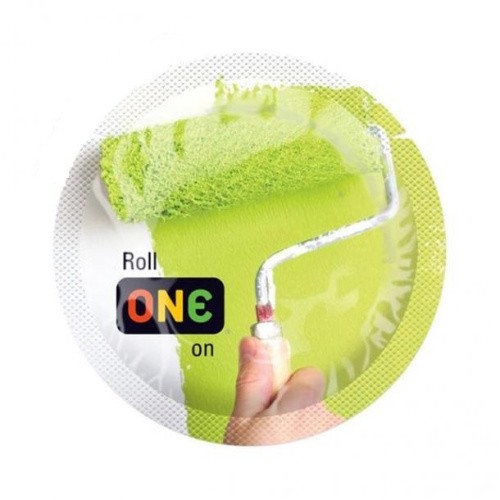 ONE Color Sensation - презерватив цветной (зеленый) - sex-shop.ua