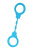 A-Toys By Toyfa - Силиконовые наручники (голубые) - sex-shop.ua