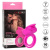 CalExotics Dual Clit Flicker Enhancer - подвійне віброкільце, 6х3.7 см (рожевий) - купити в Україні | Секс шоп SEX-SHOP.ua