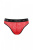 Passion - 031 SLIP MIKE red - Мужские трусы с леопардовым принтом, S/M