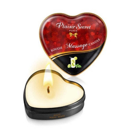 Plaisir Secret Mojito - Массажная свеча с ароматом Мохито, 35 мл - sex-shop.ua