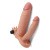 LoveToy Pleasure X-Tender Vibrating Double Penis Sleeve Flesh Add 1