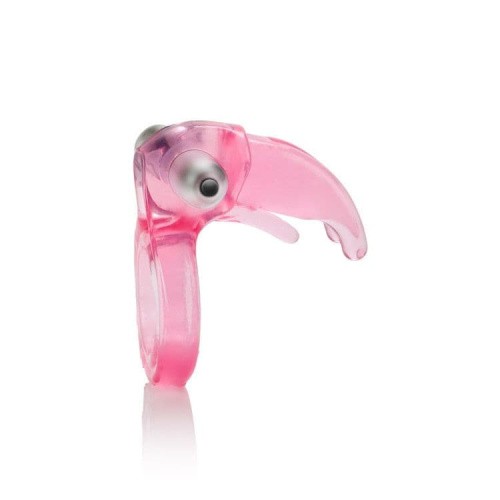 CalExotics Triple Clit Flicker - віброкільце, 7х3.5 см (рожевий) - купити в Україні | Секс шоп SEX-SHOP.ua