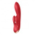 Satisfyer Double Flex - Вибратор-кролик с тремя моторчиками, 20.1х4.6 см (красный) - sex-shop.ua