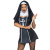 Leg Avenue - Naughty Nun - Сексуальний костюм черниці, L - купити в Україні | Секс шоп SEX-SHOP.ua