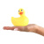 Big Teaze Toys I Rub My Duckie Classic v2.0 - Вибромассажер уточка скромняжка, 9 см (желтый)