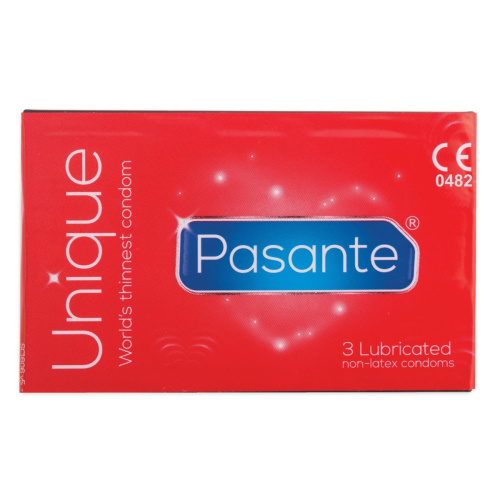 Pasante Unique Latexfree, 3 шт