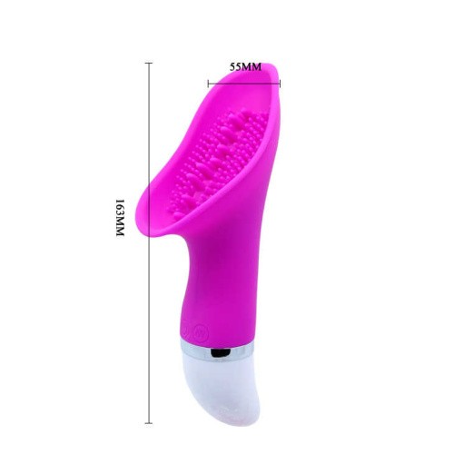 LyBaile Pretty Love Claude Vigina Vibro Sucker Pink - Клиторальный вибратор, 16.3х5.5 см (розовый)