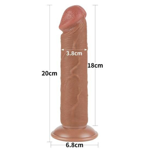 Фалоімітатор Sliding-Skin Dual Layer Dong 8
