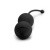 LoveToy iWhizz Luna Kegel Ball - Чёрные силиконовые вагинальные шарики, 20х4 см