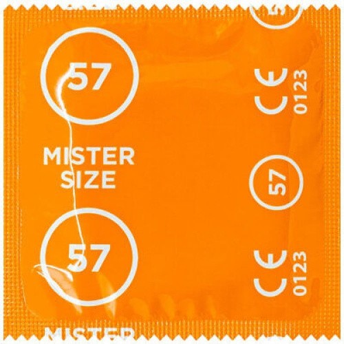 Mister Size 57 мм - презервативы, 3 шт - sex-shop.ua