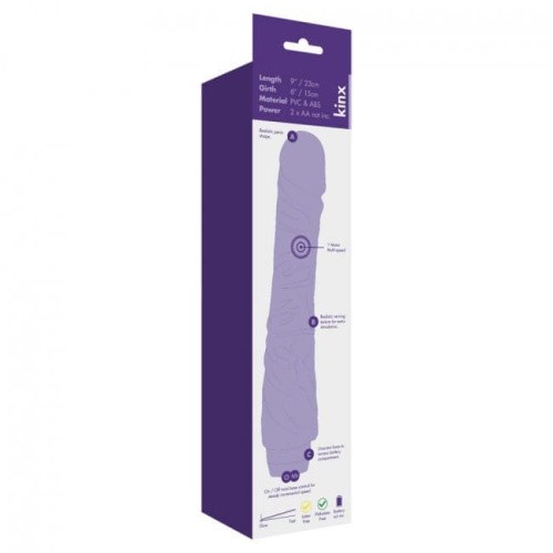 Kinx Mccoy Realistic Vibrator - Реалистичный вибратор, 23х4.8 см
