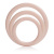Эрекционные кольца Silicone Support Rings (белый)