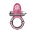 LyBaile Sweet Vibrationg Cook Ring - віброкільце, 6.5х4.2 см (рожевий) - купити в Україні | Секс шоп SEX-SHOP.ua
