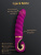 Gvibe Gjack Mini - Анатомический витой вибратор, 19х3.5 см (фиолетовый) - sex-shop.ua