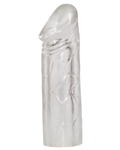 Mega Dick Sleeve - Насадка на пенис, +5 см (прозрачный) - sex-shop.ua