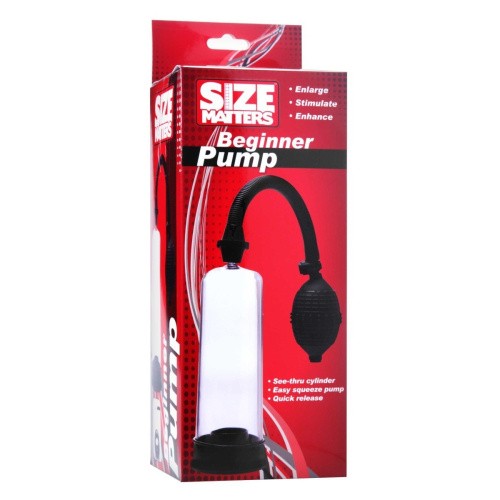 SM Beginner Pump - Вакуумний помпа для чоловіків, 20,3 см (прозорий)