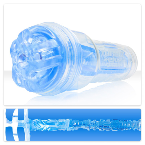 Fleshlight Turbo Ignition Blue Ice мастурбатор имитатор минета, 25 см