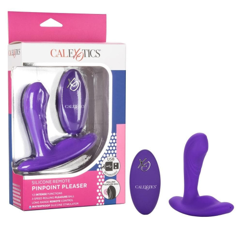 CalExotics Remote Pinpoint Pleaser - вибромассажер простаты, 7,25х3,25 см