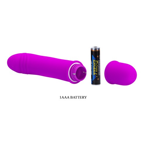 Pretty Love Beck Vibrator Purple - Вибратор, 12 см (фиолетовый) - sex-shop.ua