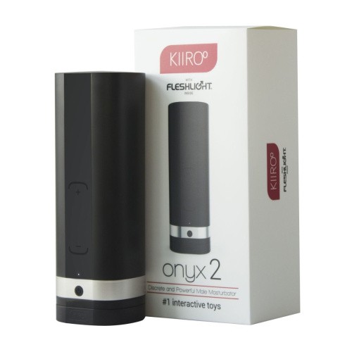 Kiiroo Onyx 2 - інтерактивний мастурбатор, 26х5 см - купити в Україні | Секс шоп SEX-SHOP.ua