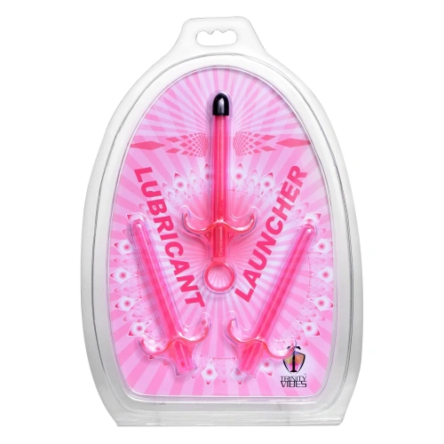 Trinity Vibes Lube Launcher (Set Of 3) - набір з 3 шприців для лубрикантів, 8.9х1.27 см (рожевий) - купити в Україні | Секс шоп SEX-SHOP.ua
