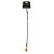 Pipedream Fetish Fantasy Gold Riding Crop - изящный стек, 66.5 см (чёрный с золотом)