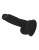 Strap-On-Me Soft Realistic Dildo Black - L - реалистичный фаллоимитатор, 19х4.1 см (чёрный)