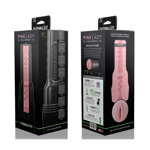 Fleshlight Pink Lady Heavenly - Мастурбатор вагина, 25.4 см