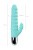 Toyfa - Relief vibrator with clitoral stimulation Flovetta Flax - Вибратор, 17.5 см (мята)