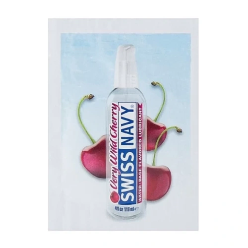 Swiss Navy Wild Cherry - лубрикант со вкусом вишни, 5 мл - sex-shop.ua