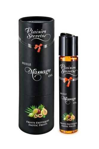 Plaisir Secret Exotic Fruite - Массажное масло, 59 мл