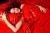 Joy Division SexMAX WetGAMES - Латексне простирадло для сексу, 180х220 см (червоний)