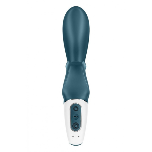 Satisfyer Hug Me - Ніжний вібратор-кролик, 21 см (сірий) - купити в Україні | Секс шоп SEX-SHOP.ua