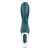 Satisfyer Hug Me - Ніжний вібратор-кролик, 21 см (сірий) - купити в Україні | Секс шоп SEX-SHOP.ua