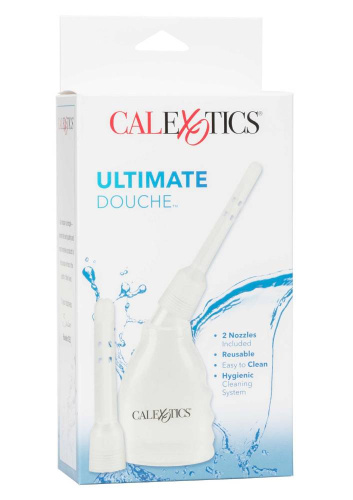 California Exotic Novelties Ultimate Douche - Анальный душ, 162 мл (белый) - sex-shop.ua