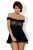 Сексуальный комплект Obsessive Floresita chemise  (S/M)