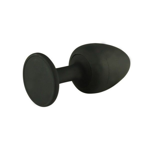 Dorcel Geisha Plug анальная пробка со смещенным центром тяжести, 7.9х3.2 см (чёрный) - sex-shop.ua