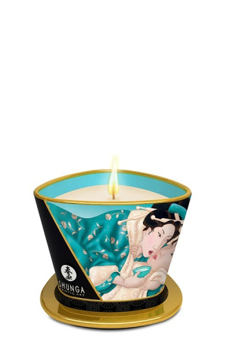Shunga Candle Island Blossoms - Массажная свеча с цветочным ароматом, 170 мл - sex-shop.ua