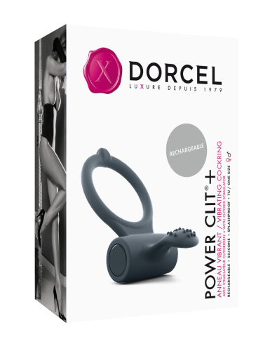 Dorcel Power Clit Plus ерекційне кільце з вібрацією, що перезаряджається, 7х3.2 см