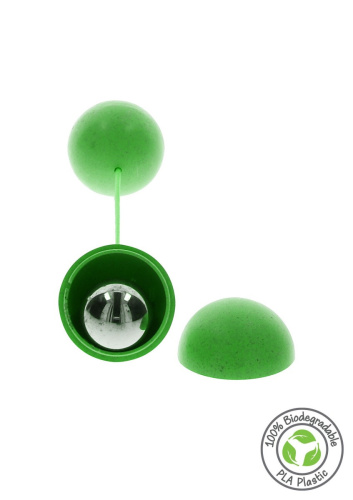 Fuck Green Sphere Balls - Вагинальные шарики, 3,2 см (зеленый) - sex-shop.ua