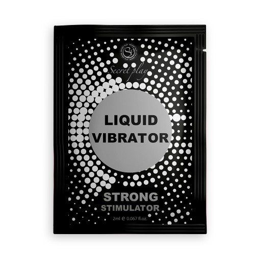 Boss Strong Liquid Vibrator - Жидкий вибратор, 2 мл - sex-shop.ua