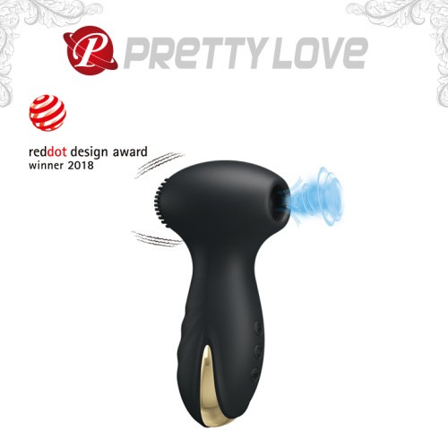 Pretty Love Royal Pleasure Massager Black - Вибратор, 12.6 см (черный)