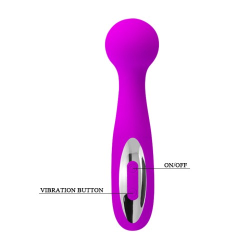 Pretty Love Wade Massager Purple - Универсальный вибромассажер, 15 см (фиолетовый)