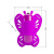 Pretty Love Clitoral Massager Butterfly Purple - Клиторальный стимулятор, 8,6 см (фиолетовый) - sex-shop.ua