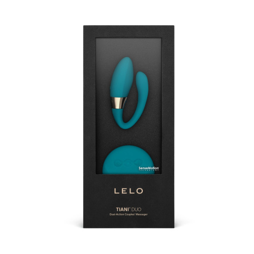 Вибратор для пар LELO Tiani Duo Ocean Blue - sex-shop.ua