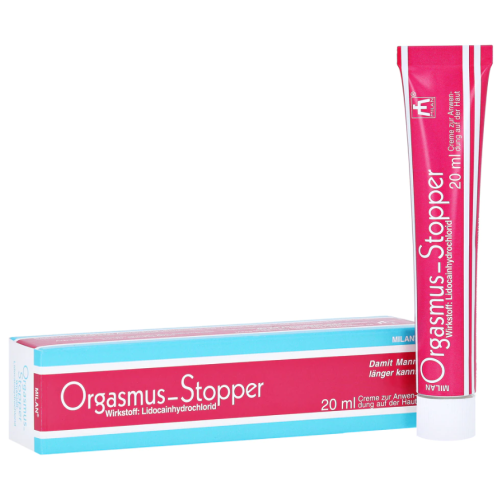 Milan Orgasmus Stopper - Крем для подовження статевого акту, 20 мл