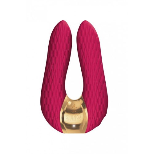 Shunga - Aiko Intimate Massager - Вібромасажер, 10.8х6.5 см (малиновий) - купити в Україні | Секс шоп SEX-SHOP.ua