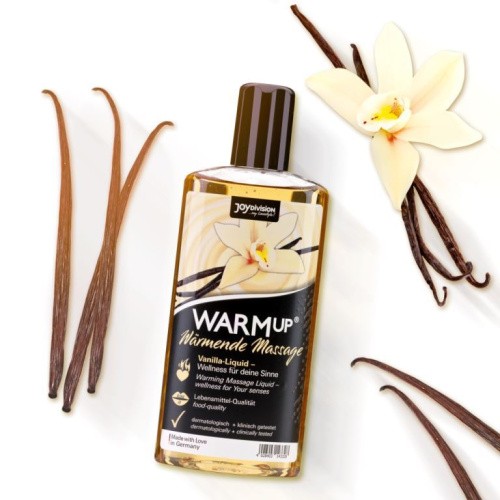 Joy Division Warmup Vanilla - масажна олія зі зігрівальним ефектом і з ароматом ванілі, 150 мл